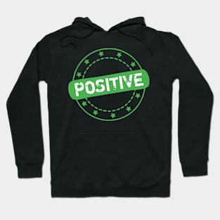 Positive Stamp Icon Hoodie